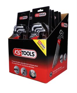  Display 10 jeux clés mâles - KS Tools